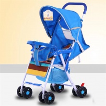婴儿推车可坐可躺手推折叠婴儿车儿童宽敞车便携宝宝轻便