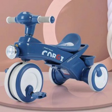 音乐灯光儿童三轮车多用多用脚踏车1-3周岁宝宝手推车童车