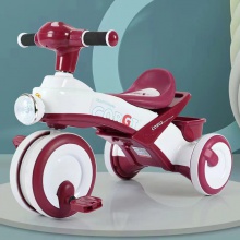 音乐灯光儿童三轮车多用多用脚踏车1-3周岁宝宝手推车童车