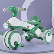 音乐灯光儿童三轮车多用多用脚踏车1-3周岁宝宝手推车童车