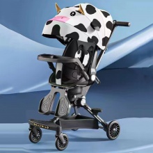 带棚换向可躺软垫遛娃婴儿童溜娃推车折叠轻便双向便携婴儿手推车