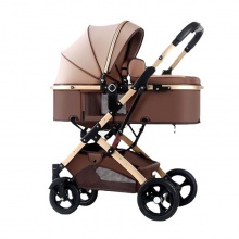 高景观婴儿推车可坐可躺可换向外出溜娃神器双向减震宝宝推车