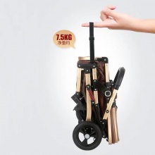 高景观婴儿推车可坐可躺可换向外出溜娃神器双向减震宝宝推车