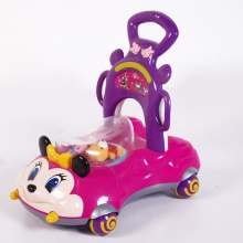 厂价直供儿童四轮助步车婴幼儿米老鼠带音乐灯光学步车宝宝手推车