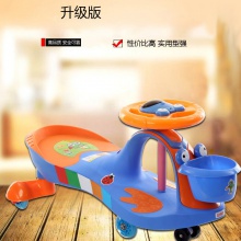 新款儿童扭扭车宝宝滑行车溜溜摇摆车带音乐妞妞车玩具车