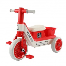 儿童三轮车2-6岁宝宝三轮童车脚踏车防侧翻带斗儿童自行车