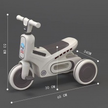 儿童三轮车脚踏车1一3一6岁宝宝轻便脚蹬自行车带音乐小孩溜娃车