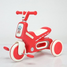 儿童三轮车脚踏车1一3一6岁宝宝轻便脚蹬自行车带音乐小孩溜娃车