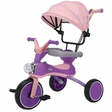 全新设计4合1音乐轻型婴儿三轮车EVA轮式儿童三轮车