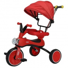 全新设计4合1音乐轻型婴儿三轮车EVA轮式儿童三轮车
