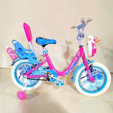 安全椅自行车双座1-6岁的婴儿自行车 公主自行车