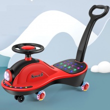 儿童扭扭车静音万向轮宝宝不侧翻大人可坐平衡学步摇摆滑行妞妞车
