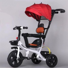 儿童三轮车宝宝手推车四合一溜娃神器小孩脚踏车自行车可遮阳