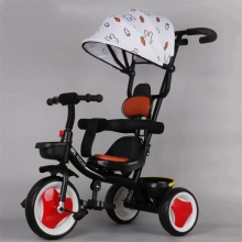 儿童三轮车脚踏车1-3-6岁手推车宝宝单车男女小孩推车自行车童车