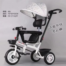 大号软座儿童三轮车脚踏车1-3-5岁轻便婴儿推车自行车宝宝单车