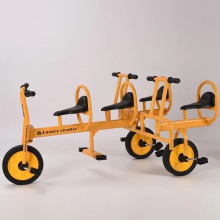 幼儿园儿童三轮车可带人小孩脚蹬三轮车幼教儿童二轮平衡车防侧翻