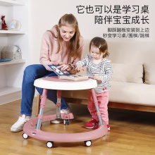 儿童学步车多功能学步车宝宝早教学习桌一车多用助步车音乐学步车