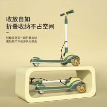 儿童滑板车大童小孩可折叠平衡车宝宝三轮车滑滑车米高滑板车