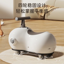 花生车扭扭车溜溜儿童1-3岁婴儿宝宝一周岁礼男女防侧翻音乐灯光