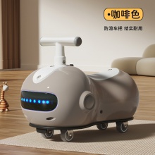 花生车扭扭车溜溜儿童1-3岁婴儿宝宝一周岁礼男女防侧翻音乐灯光