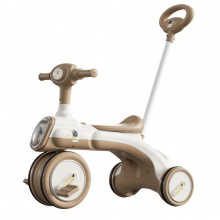 新款手推车儿童三轮车2-5岁男孩女孩可脚蹬宝宝平衡车学步溜溜车