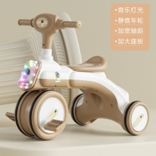新款手推车儿童三轮车2-5岁男孩女孩可脚蹬宝宝平衡车学步溜溜车