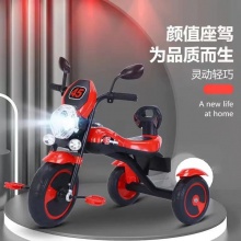 3轮婴儿三轮车儿童摩托三轮车儿童脚踏三轮自行车