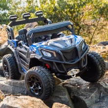 儿童电动汽车加大四轮越野车4驱动男宝宝玩具汽车可坐双人带遥控