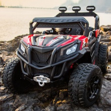 儿童电动汽车加大四轮越野车4驱动男宝宝玩具汽车可坐双人带遥控