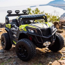 儿童电动汽车加大四轮越野车4驱动男宝宝玩具汽车可坐双人带遥控