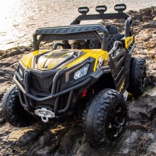 儿童电动汽车加大四轮越野车4驱动男宝宝玩具汽车可坐双人带遥控