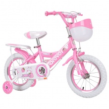 儿童自行车女孩12-16寸小孩女宝宝童车小学生脚踏车公主单车