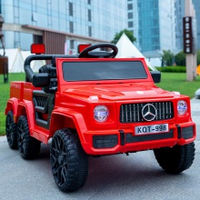 四轮汽车宝宝玩具车 可坐大人男女孩遥控越野车 双人儿童电动车