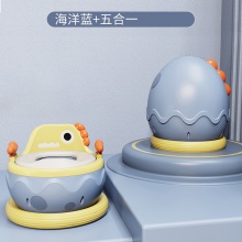 新款儿童座便器卡通玩具款宝宝尿罐男女宝宝座便圈小孩厕所脚凳