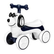 儿童滑行车无脚踏平衡车小狗四轮幼儿小孩扭扭车音乐灯光