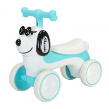 儿童滑行车无脚踏平衡车小狗四轮幼儿小孩扭扭车音乐灯光