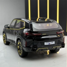 合金车模1:24宝玛XM越野车带声光回力玩具车音乐模型摆件藏品