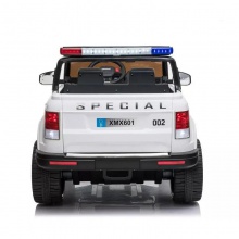 新款酷炫电动警察12v越野车 带遥控器 适合大孩子乘坐汽车玩具