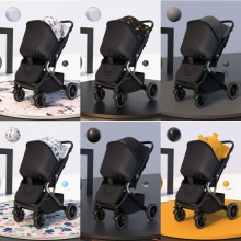 定制贴牌加工婴儿推车可坐可躺高景观减震轻便折叠双向宝宝推车