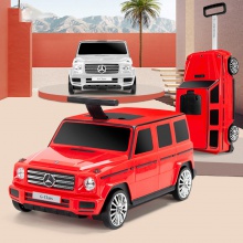 儿童行李箱可坐骑行拉杆箱男女孩玩具可登机扭扭溜溜车旅行箱