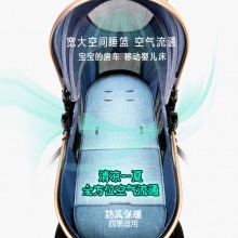 高景观婴儿手推车可坐可躺折叠四季通用宝宝推车四轮避震儿童bb车