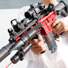儿童软弹枪M416冲锋枪电动连发玩具枪仿真男孩狙击枪软蛋吃鸡全套