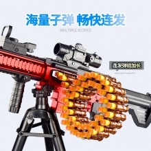 玩具突击仿真冲锋步枪加特林儿童软弹枪m416电动连发手自一体