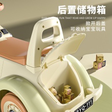 儿童电动老爷车1一3岁四轮玩具车可坐人男女宝宝小孩充电遥控汽车