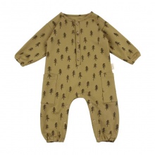 北欧风纯棉连体衣宝宝春秋哈衣外出儿童男女衣服爬爬服IN S网红