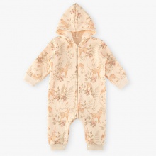 北欧风纯棉连体衣宝宝春秋哈衣外出儿童男女衣服爬爬服IN S网红