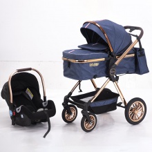 多功能轻型婴儿推车 二合一婴儿车舒适婴儿车 可坐可躺推车