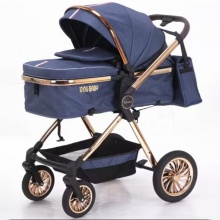 多功能轻型婴儿推车 二合一婴儿车舒适婴儿车 可坐可躺推车