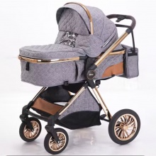 多功能轻型婴儿推车 二合一婴儿车舒适婴儿车 可坐可躺推车