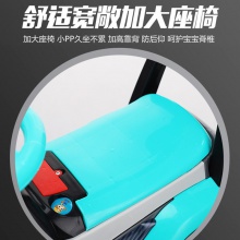 儿童滑行车男孩挖掘机宝宝挖土机可坐人大号工程车滑步车